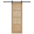 Skydedør ORKDAL 73,5 x 211 cm Massivt fyrretræ