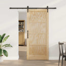 Skydedør ORKDAL 86 x 198,5 cm Massivt fyrretræ