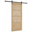 Skydedør ORKDAL 86 x 198,5 cm Massivt fyrretræ