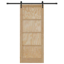 Skydedør ORKDAL 86 x 211 cm Massivt fyrretræ