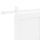 Skydedør ORKDAL 83 x 232 cm Massivt fyrretræ Hvid