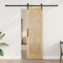 Skydedør ORKDAL 61 x 198,5 cm Massivt fyrretræ