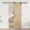 Skydedør ORKDAL 61 x 198,5 cm Massivt fyrretræ