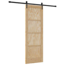 Skydedør ORKDAL 73,5 x 211 cm Massivt fyrretræ