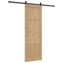 Skydedør ORKDAL 73,5 x 211 cm Massivt fyrretræ