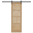 Skydedør ORKDAL 73,5 x 211 cm Massivt fyrretræ