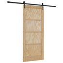 Skydedør ORKDAL 86 x 198,5 cm Massivt fyrretræ