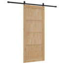 Skydedør ORKDAL 86 x 198,5 cm Massivt fyrretræ