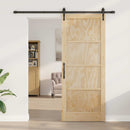 Skydedør ORKDAL 86 x 211 cm Massivt fyrretræ
