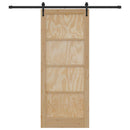 Skydedør ORKDAL 86 x 211 cm Massivt fyrretræ