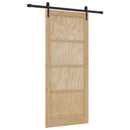 Skydedør ORKDAL 86 x 198,5 cm Massivt fyrretræ Naturfarvet