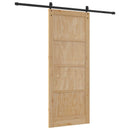 Skydedør ORKDAL 86 x 211 cm Massivt fyrretræ Naturfarvet