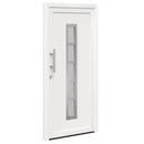 Hoveddør 98 x 200 cm PVC Hvid