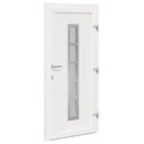 Hoveddør 88 x 200 cm PVC Hvid