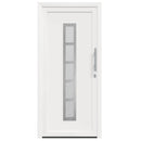Hoveddør 98 x 200 cm PVC Hvid