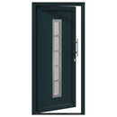Hoveddør 88 x 200 cm PVC Antracit