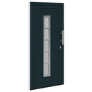 Hoveddør 98 x 208 cm PVC Antracit