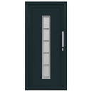 Hoveddør 98 x 208 cm PVC Antracit