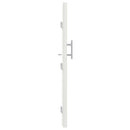 Hoveddør 88 x 200 cm PVC Hvid