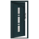 Hoveddør 88 x 200 cm PVC Antracit