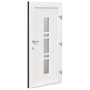 Hoveddør 88 x 200 cm PVC Antracit
