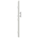 Hoveddør 98 x 198 cm PVC Antracit