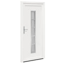 Hoveddør Hvid 88 x 200 cm PVC