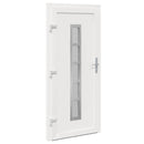 Hoveddør Hvid 108 x 208 cm PVC