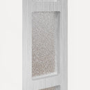 Hoveddør Hvid 108 x 208 cm PVC