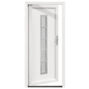 Hoveddør Hvid 108 x 208 cm PVC