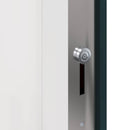 Hoveddør Antracit 88 x 200 cm PVC