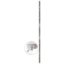 Hoveddør Antracit 88 x 200 cm PVC