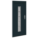 Hoveddør Antracit 98 x 208 cm PVC