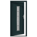 Hoveddør Antracit 98 x 208 cm PVC
