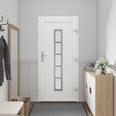 Hoveddør Antracit 108 x 208 cm PVC