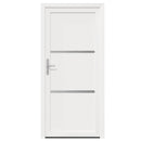Hoveddør Hvid 108 x 208 cm PVC