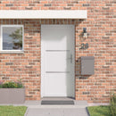 Hoveddør Hvid 88 x 200 cm PVC