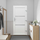 Hoveddør Hvid 98 x 200 cm PVC