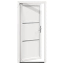 Hoveddør Hvid 98 x 208 cm PVC