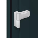 Hoveddør 98 x 200 cm PVC Antracit