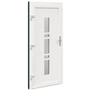 Hoveddør 108 x 208 cm PVC Antracit