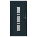 Hoveddør 88 x 200 cm PVC Antracit