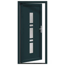 Hoveddør 98 x 200 cm PVC Antracit