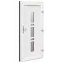 Hoveddør 98 x 200 cm PVC Antracit