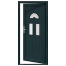 Hoveddør 88 x 200 cm PVC Antracit