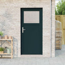 Sideskabsdør 88 x 198 cm PVC Antracit