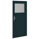 Sideskabsdør 88 x 198 cm PVC Antracit