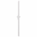 Sideskabsdør 88 x 198 cm PVC Antracit
