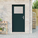 Sideskabsdør 88 x 198 cm PVC Antracit