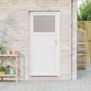 Sideskabsdør 98 x 198 cm PVC Hvid